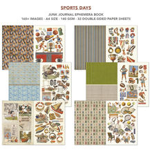 Charger l'image dans la galerie, Junk Journal "Sports Days" Ciao Bella A4 (CBB024)
