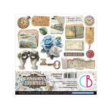 Charger l'image dans la galerie, Fussy Cut Pad 6x6 Eastern Journey CBQE096 - Ciao Bella - vue packaging
