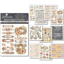 Charger l'image dans la galerie, Stickers Mixed Media "Lost in Time" x10 (MB011) - Ciao Bella
