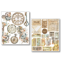 Charger l'image dans la galerie, Stickers Mixed Media "Lost in Time" x10 (MB011) - Ciao Bella
