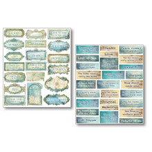 Charger l'image dans la galerie, Stickers Mixed Media "Edge of the Ocean" x10 (MB012) - Ciao Bella
