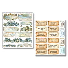 Charger l'image dans la galerie, Stickers Mixed Media "Edge of the Ocean" x10 (MB012) - Ciao Bella
