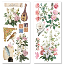 Charger l'image dans la galerie, Art Stickers "Courtly Love" - Feuilles adhésives transparentes 5/Pkg - Ciao Bella (CBI016)
