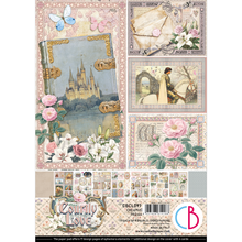 Charger l'image dans la galerie, Bloc Creative Pad "Courtly Love" A4 - Ciao Bella (CBCL097)

