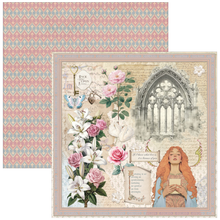 Charger l'image dans la galerie, Bloc Paper Pad "Courtly Love" 8x8" - Ciao Bella (CBH097)
