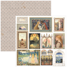 Charger l'image dans la galerie, Bloc Paper Pad "Courtly Love" 8x8" - Ciao Bella (CBH097)
