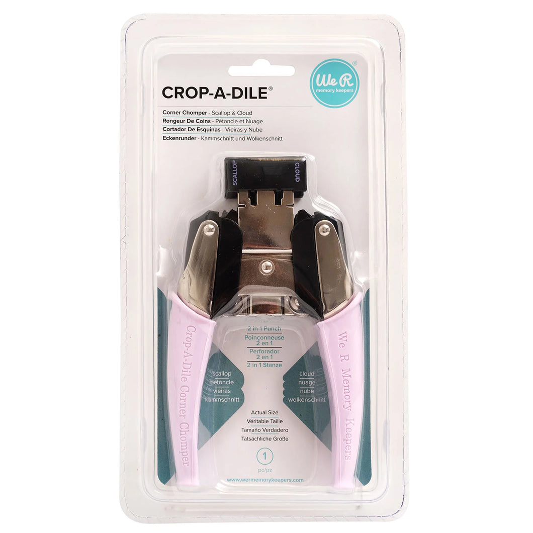 We R Makers • Crop-a-dile corner chomper scallop & cloud (661303)