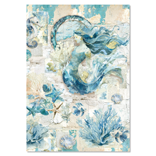 Charger l'image dans la galerie, Papiers de riz A4 "Edge of the Ocean" x4 (MF008) - Ciao Bella
