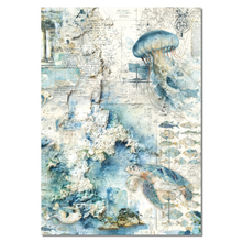 Charger l'image dans la galerie, Papiers de riz A4 "Edge of the Ocean" x4 (MF008) - Ciao Bella
