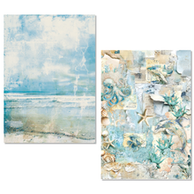 Charger l'image dans la galerie, Papiers de riz A5 "Edge of the Ocean" x8 (MFS008) - Ciao Bella
