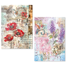 Charger l'image dans la galerie, Papiers de riz A5 "The Sound of Spring" x8 (MFS009) - Ciao Bella
