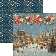 Charger l'image dans la galerie, Bloc papier 30x30 cm « Merry &amp; Bright » - Ciao Bella (CBPM098)
