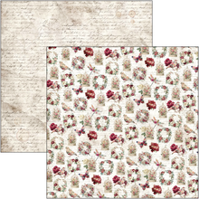 Charger l'image dans la galerie, Bloc papier 20x20 cm « Bohemian Burgundy » - Ciao Bella (CBH099)
