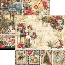 Charger l'image dans la galerie, Bloc papier 20x20 cm « Merry &amp; Bright » - Ciao Bella (CBH098)
