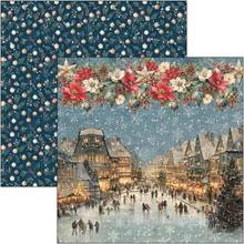 Charger l'image dans la galerie, Bloc papier 20x20 cm « Merry &amp; Bright » - Ciao Bella (CBH098)
