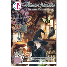 Charger l'image dans la galerie, Couverture du Junk Journal The Witch’s Grimoire Ciao Bella
