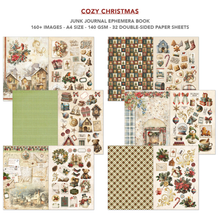 Charger l'image dans la galerie, Junk Journal A4 21 x 29,7 cm « Cozy Christmas » - Ciao Bella (CBB031)
