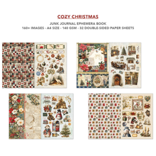 Charger l'image dans la galerie, Junk Journal A4 21 x 29,7 cm « Cozy Christmas » - Ciao Bella (CBB031)
