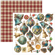Charger l'image dans la galerie, Bloc die cuts 15x15 cm « Merry &amp; Bright » - Ciao Bella (CBQE098)
