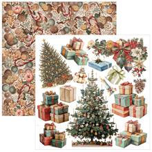 Charger l'image dans la galerie, Bloc die cuts 15x15 cm « Merry &amp; Bright » - Ciao Bella (CBQE098)
