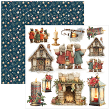 Charger l'image dans la galerie, Bloc die cuts 15x15 cm « Merry &amp; Bright » - Ciao Bella (CBQE098)
