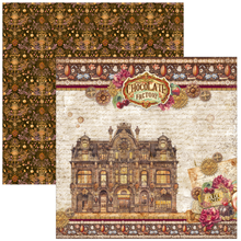 Charger l'image dans la galerie, Bloc papier 20x20 cm « Chocolate Wanderlust » - Ciao Bella (CBH100)
