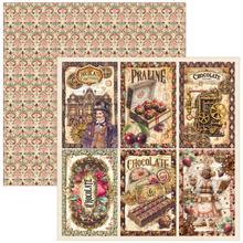 Charger l'image dans la galerie, Bloc papier 20x20 cm « Chocolate Wanderlust » - Ciao Bella (CBH100)
