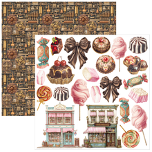 Charger l'image dans la galerie, Bloc die cuts 15x15 cm « Chocolate Wanderlust » - Ciao Bella  (CBQE100)
