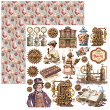 Charger l'image dans la galerie, Bloc die cuts 15x15 cm « Chocolate Wanderlust » - Ciao Bella  (CBQE100)
