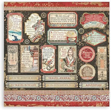 Charger l&#39;image dans la galerie, Bloc Papier de Stamperia 10 feuilles cm 30,5x30,5  - &quot;Sir vagabond in Japan&quot; (SBBL95)

