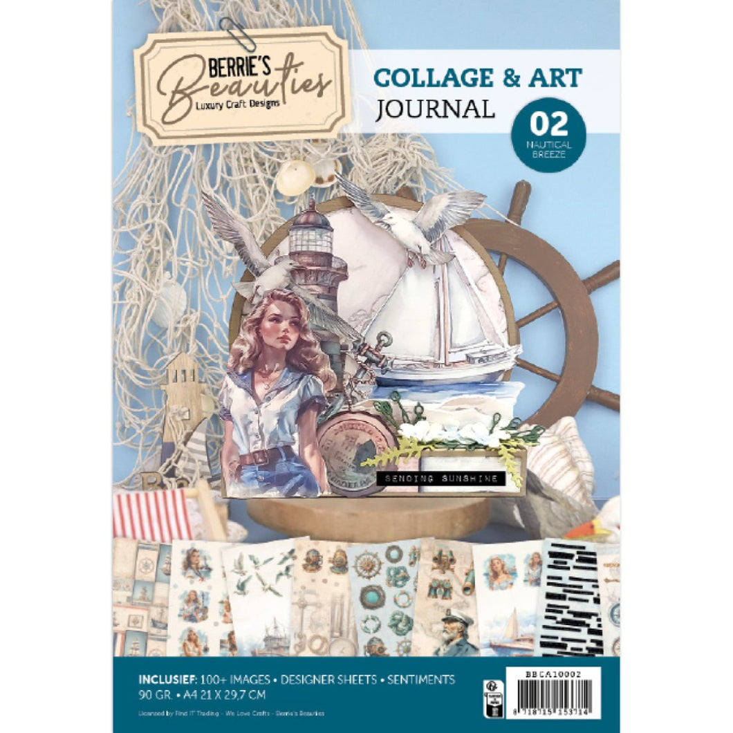Berries Beauties - Collage et Art Journal 2 - Brise Nautique (BBCA10002)