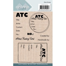 Tampon pour ATC de Card Deco Essentiels (CDECS156)