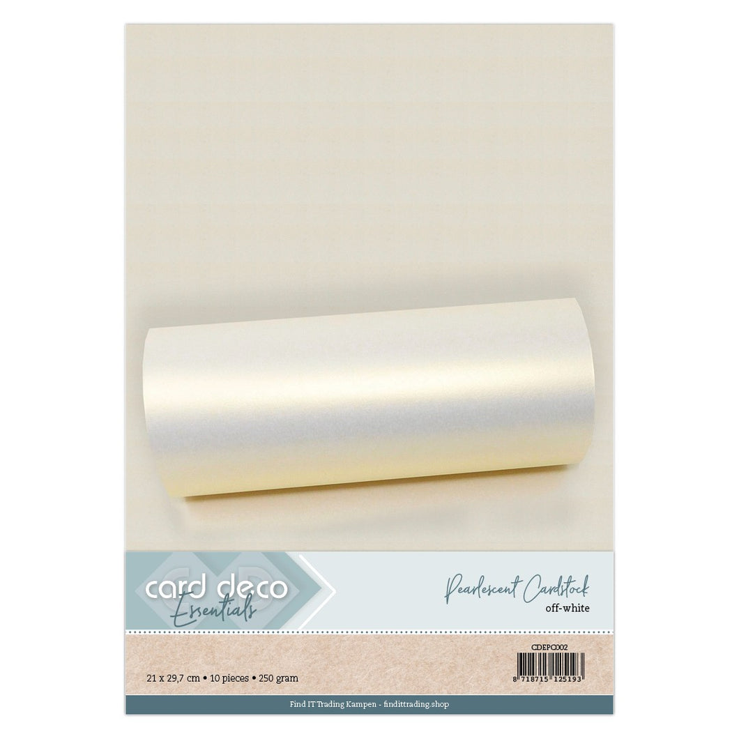 Papier cartonné nacré Card Deco Essentials 