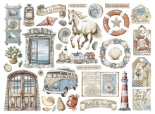 Charger l&#39;image dans la galerie, Die cuts assorties &quot;Silent Sea&quot;( DFLDC115)

