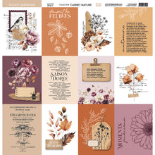 Charger l&#39;image dans la galerie, Kit imprimé CARNET NATURE (FDPI224011)
