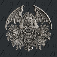 Moule en silicone « Gargoyle Set 2 » de Zuri Designs Inc