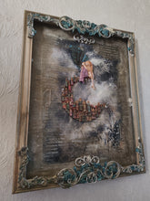 Charger l'image dans la galerie, "Plus d'Homme, Plus d'Humanité" - Cadre Mixed Media Original
