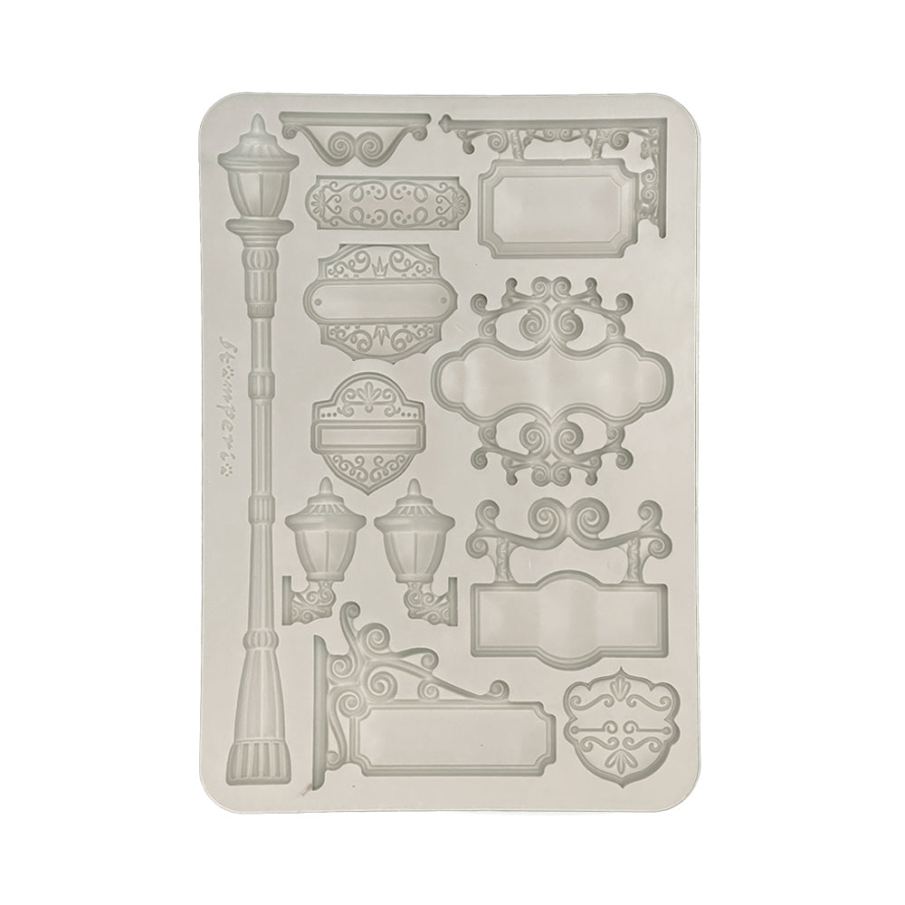 Moule en silicone A5 -Art of Travelling plaque ( KACMA551)