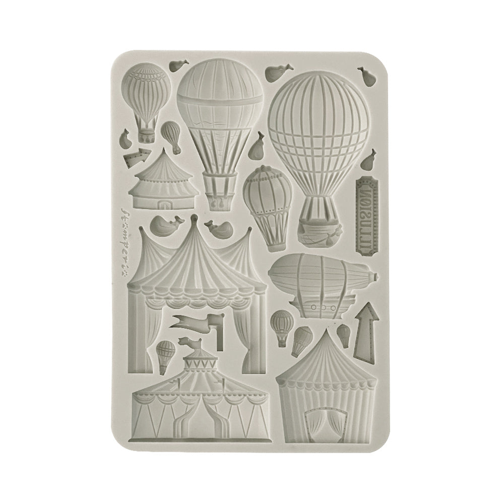 Silicon mould A5 - Alice in Christmas 