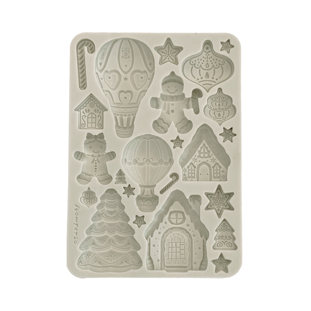 Silicon mould A5 - Candy Christmas 