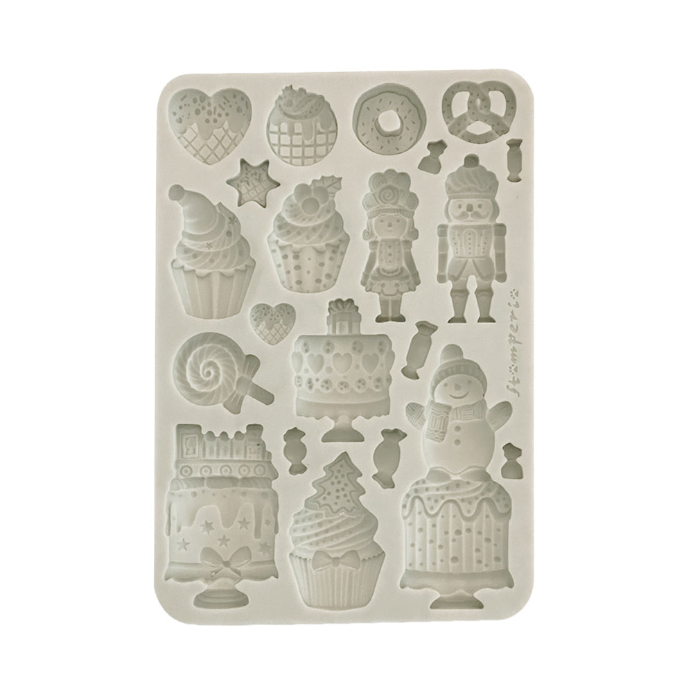 Silicon mould A5 - Candy Christmas 