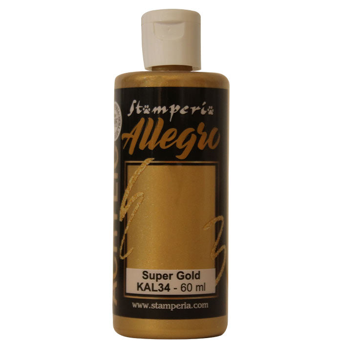 Allegro paint ml 60 - Super gold Metallic  (KAL34)