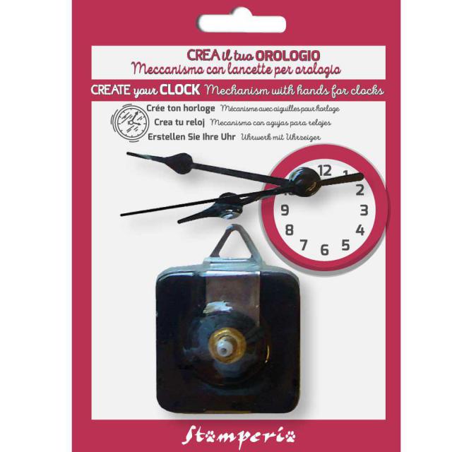 Kit mécanisme et aiguilles pour horloge code: KFMEC02