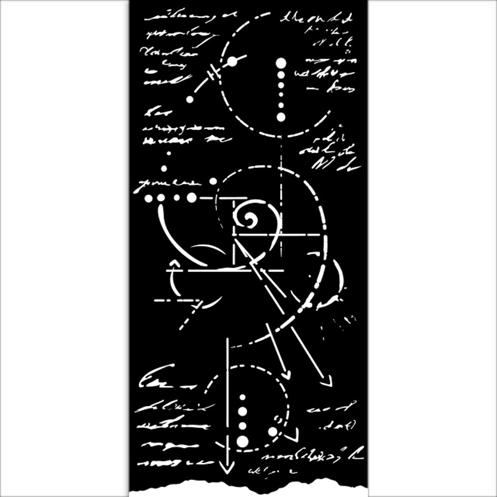 Pochoir épais cm 12X25 -