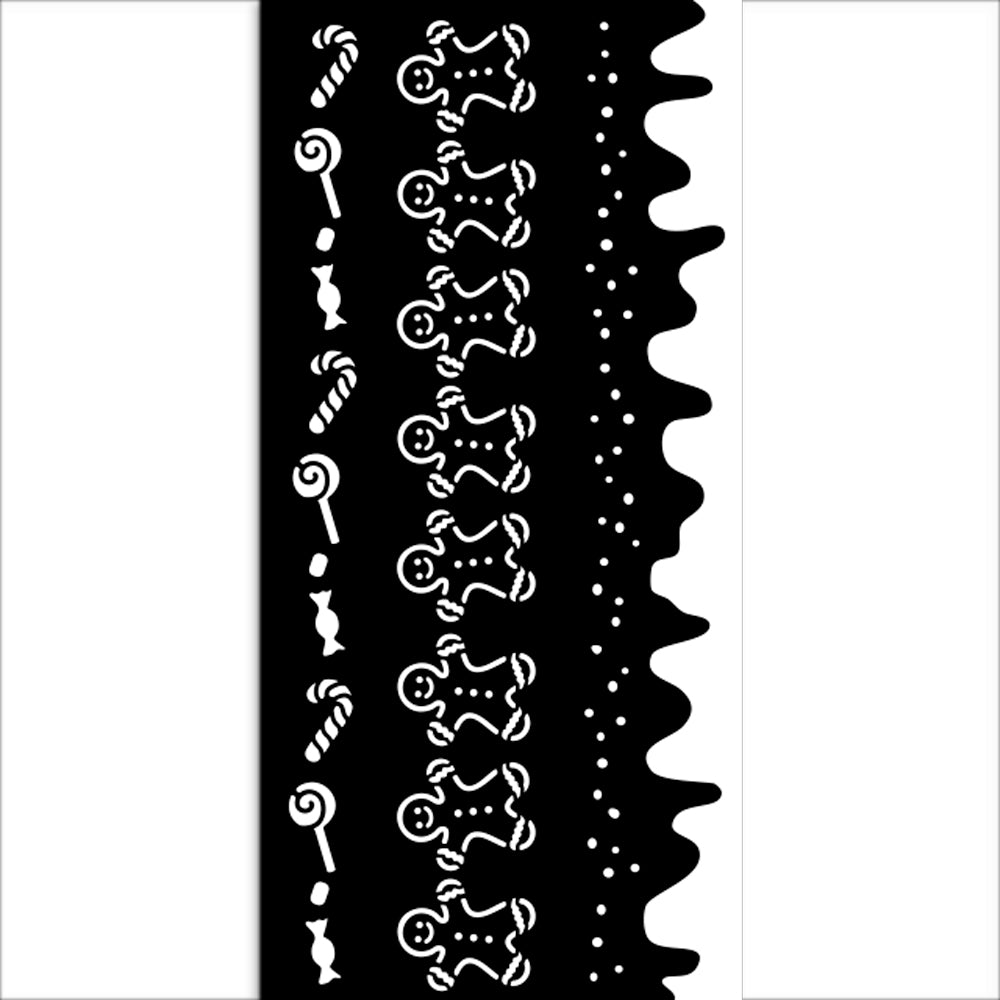 Pochoir épais cm 12X25 -