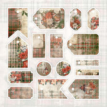 Charger l&#39;image dans la galerie, Paperpack - Yvonne Creations - Noël Floral 20 x 20 cm (YCPP10082)
