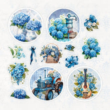 Charger l&#39;image dans la galerie, Coffret papier - Baies Beautés - Prairie Bleue 20 x 20 cm
