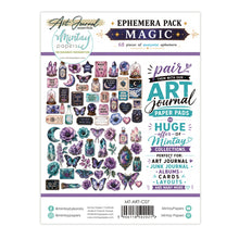 Charger l'image dans la galerie, Ephemera Pack Magic 68 pièces Mintay Papers MT-ART-C07 verso
