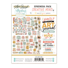 Charger l'image dans la galerie, Ephemera Pack Creative Mind 68 pièces Mintay Papers MT-ART-C08 verso

