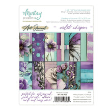 Charger l'image dans la galerie, Bloc 15x20 cm Art Journal "Violet Whispers" - Mintay (MT-ART-P06)
